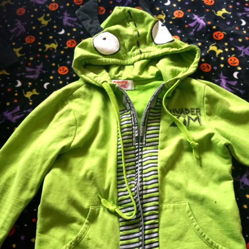 Zip-up hoodie